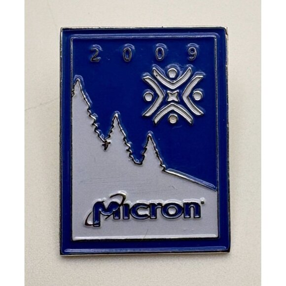 Micron 2009 Special Olympics Pin World Winter Games Idaho USA - Picture 4 of 4